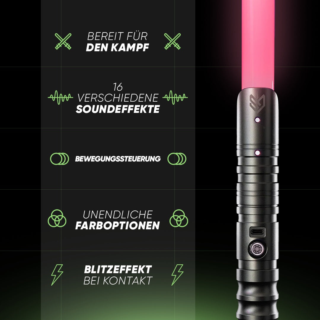 The Ultimate Lightsaber 2.0 – Premium Lichtschwert
